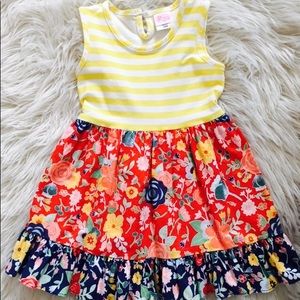 Sold - Ricrac & Ruffles Dress 18 months